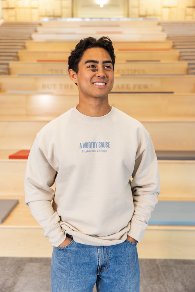 Worthy Cause Sweatshirt - CREAM