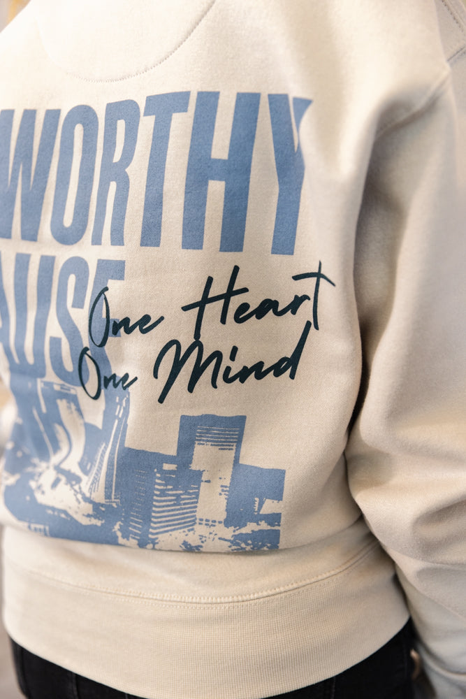 Worthy Cause Sweatshirt - CREAM