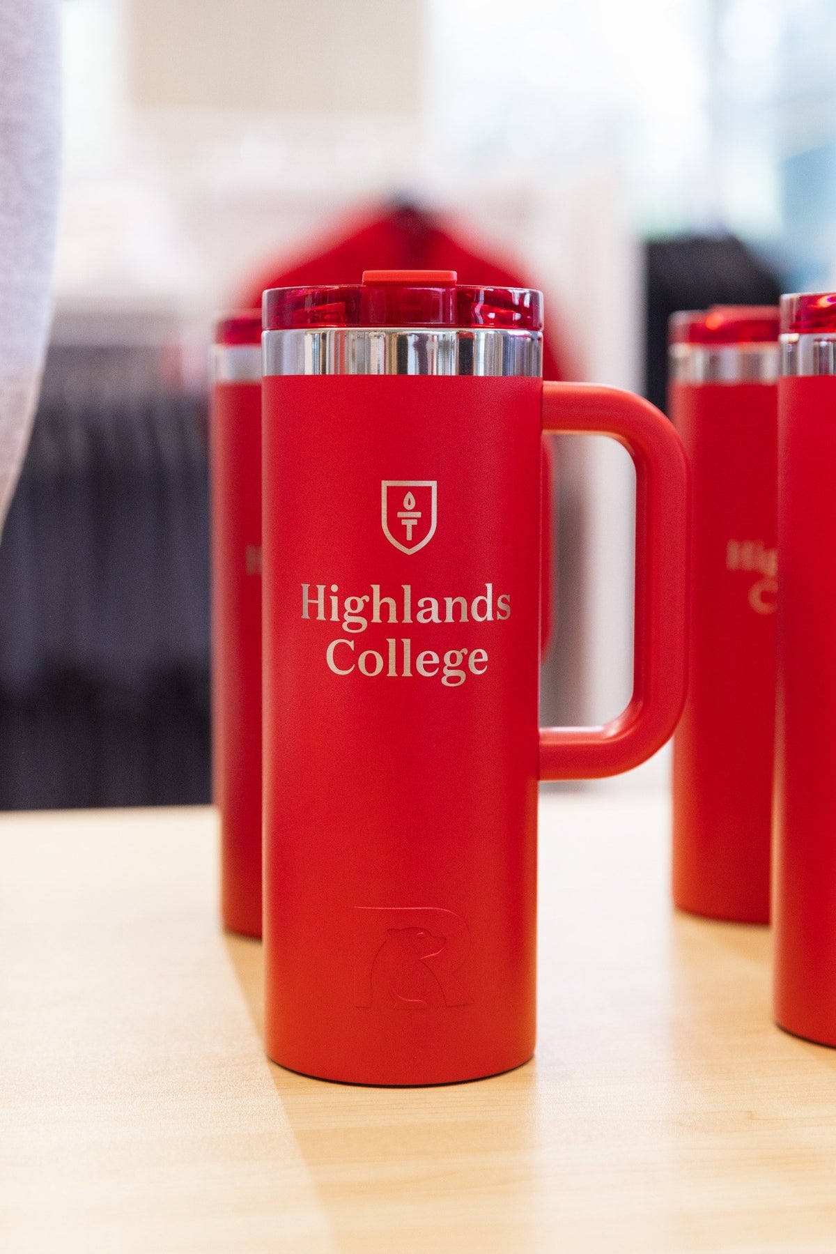 RTIC 16 oz Highlands College Tumbler