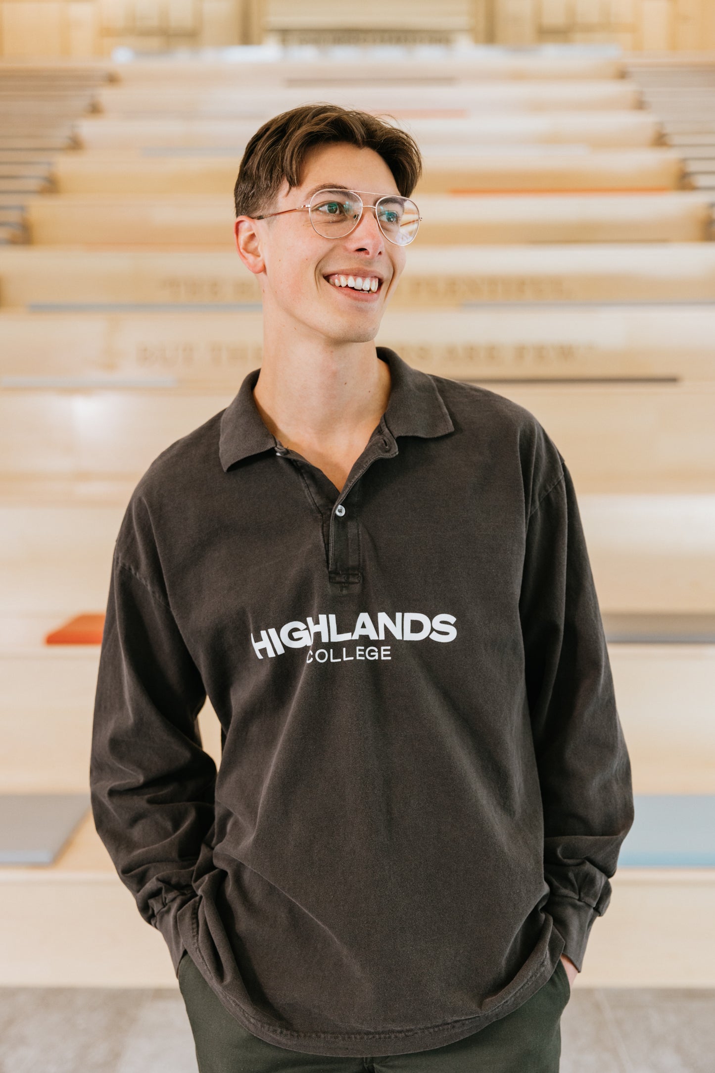 Longsleeve Polo - Black