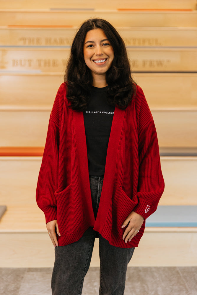 Red Cardigan