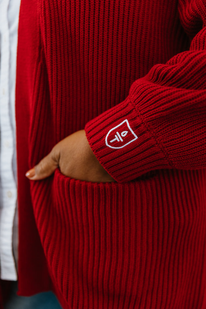 Red Cardigan