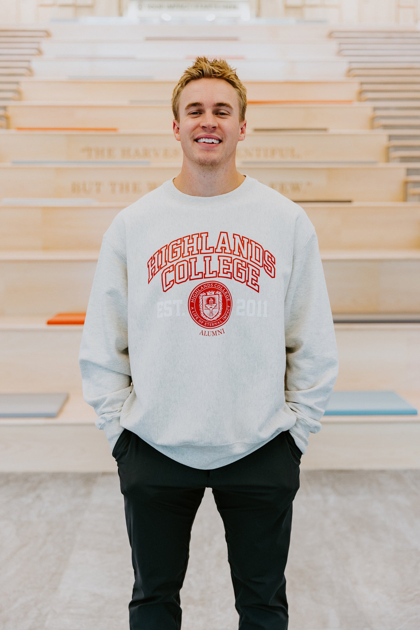 Oatmeal Alumni Sweatshirt