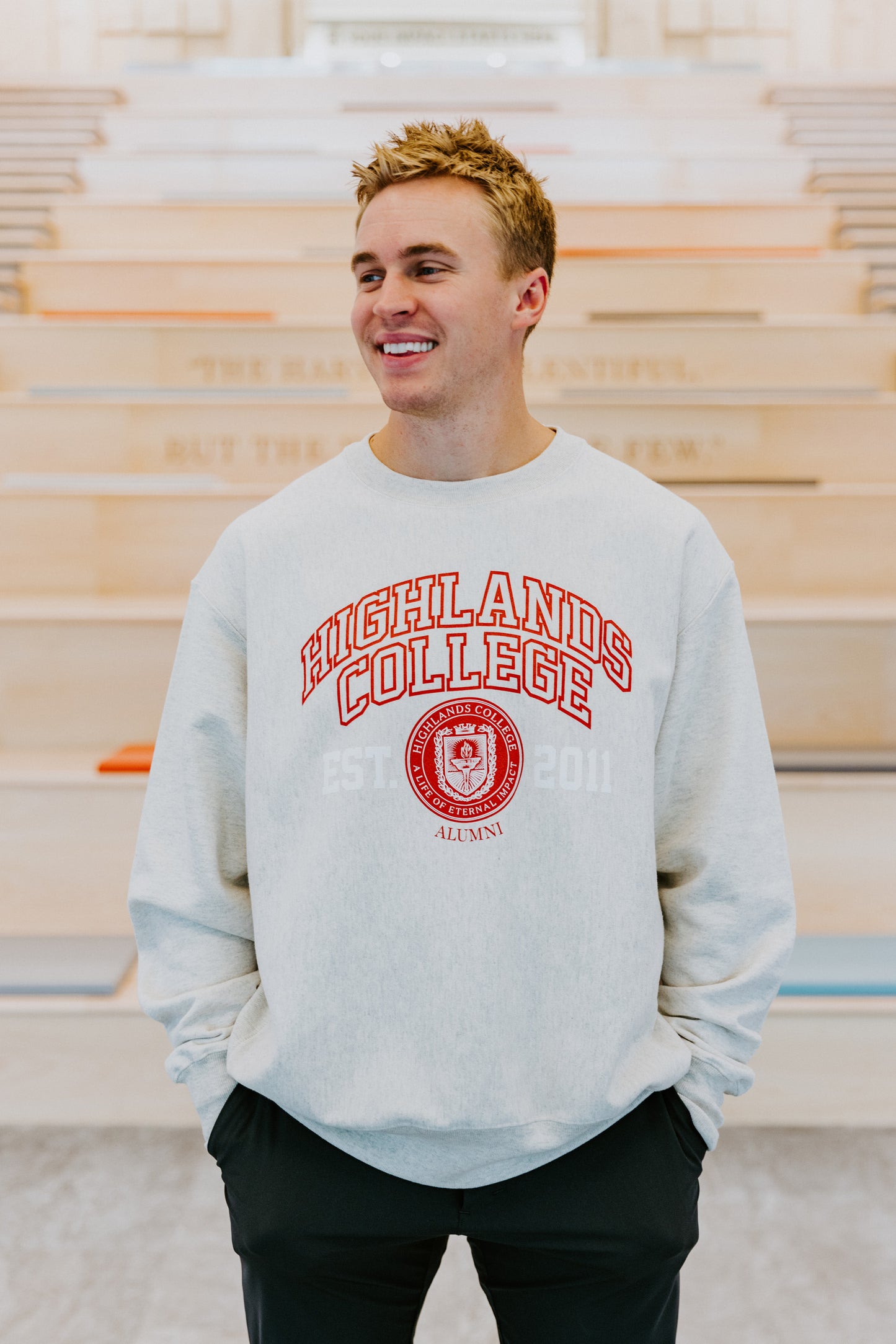 Oatmeal Alumni Sweatshirt