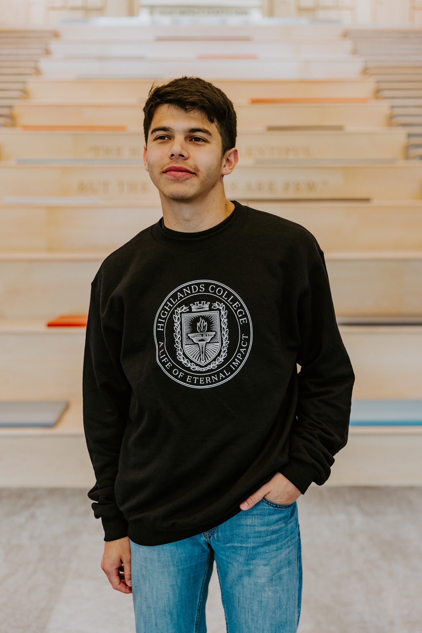 Champion Sweatshirt in Black