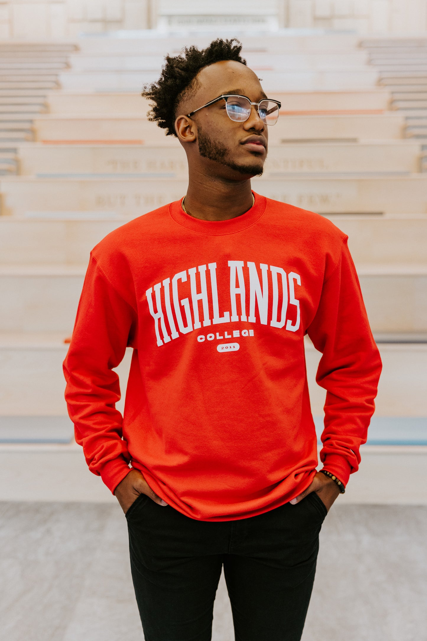 Champion Sweatshirt in Red