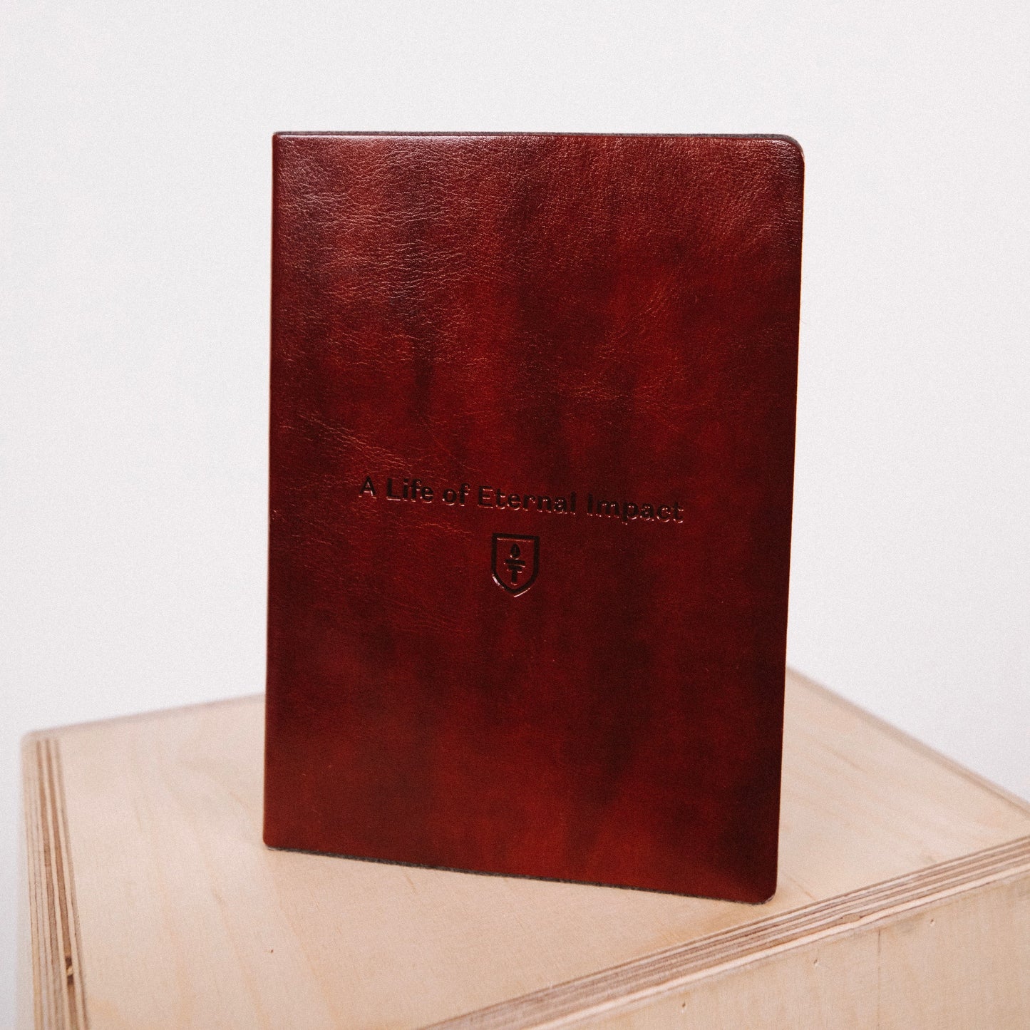 Leather Journal in Camel