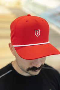 Torch Rope Hat - RED