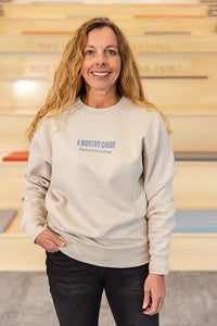 Worthy Cause Sweatshirt - CREAM