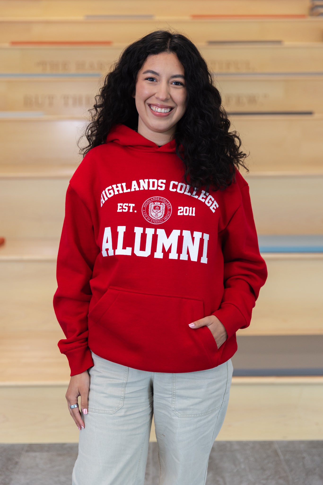 Red Alumni Hoodie