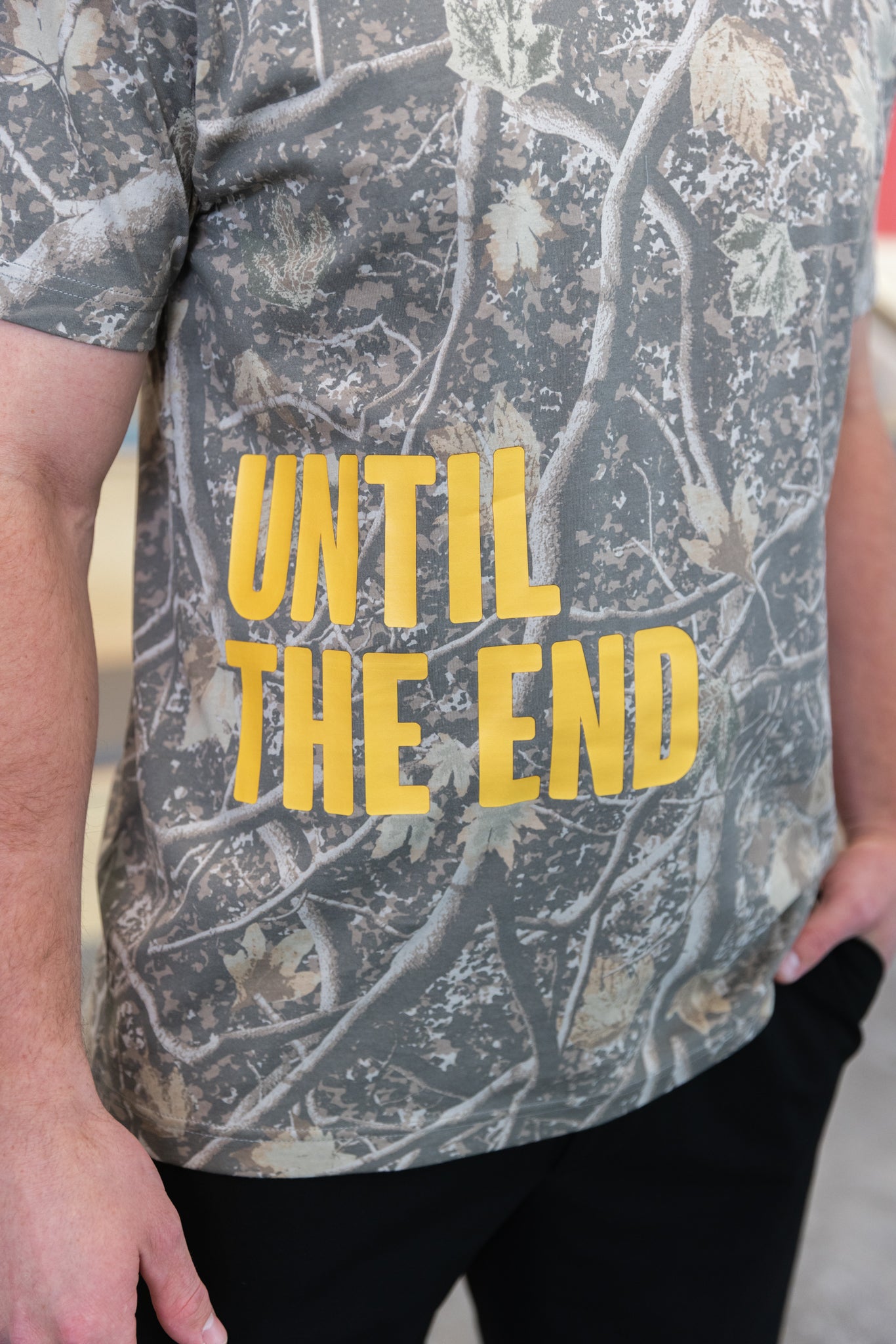 Camo tee