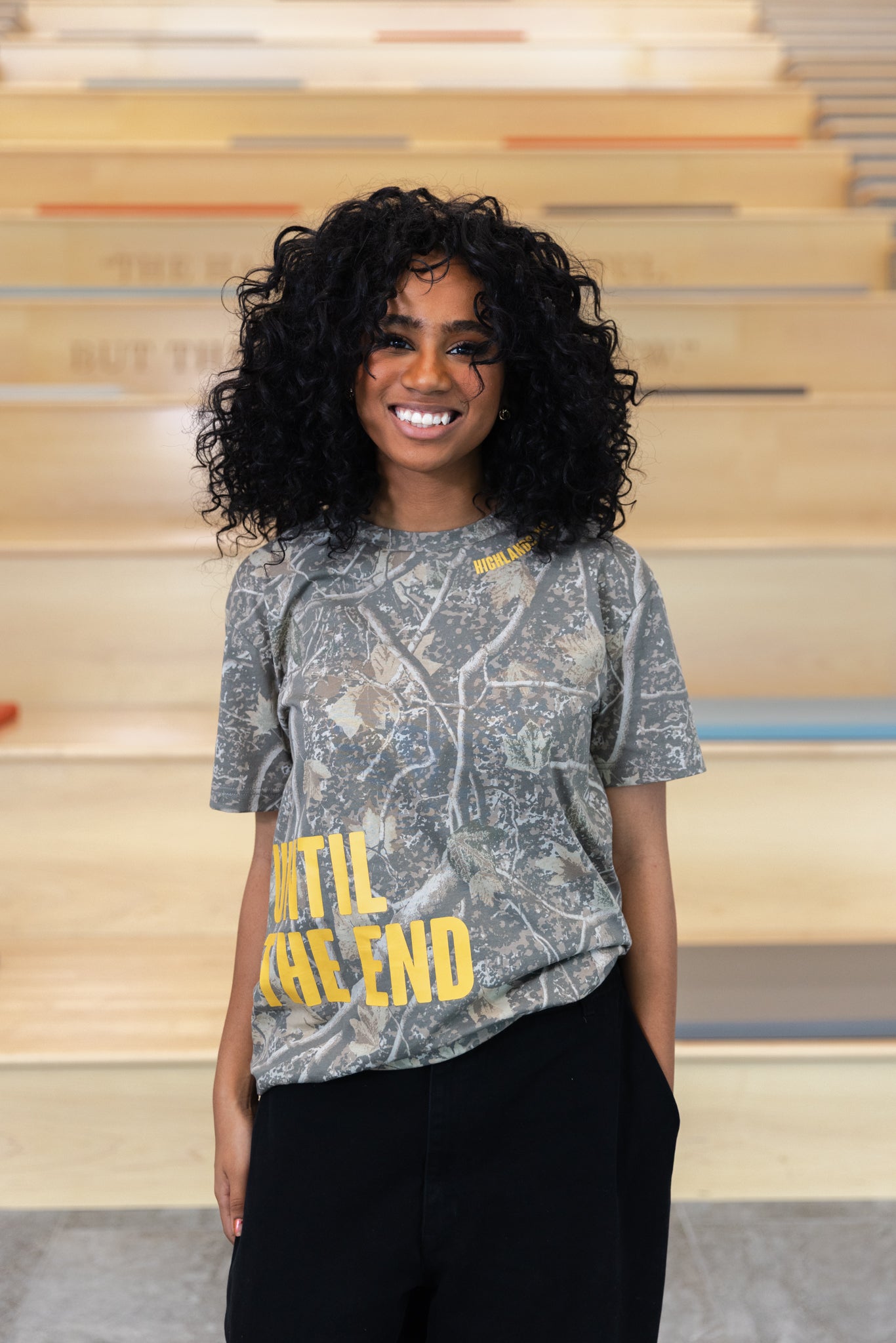 Camo tee
