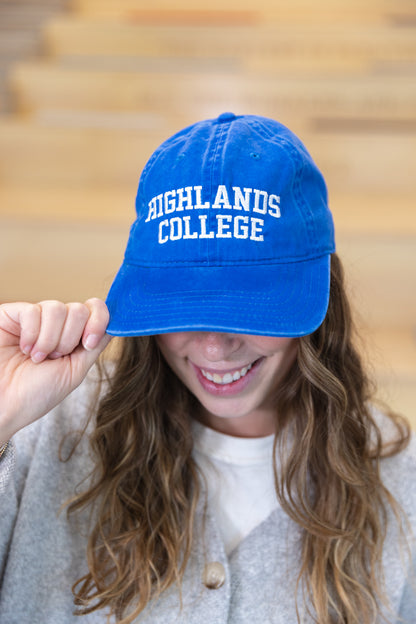 Blue Highlands College Hat