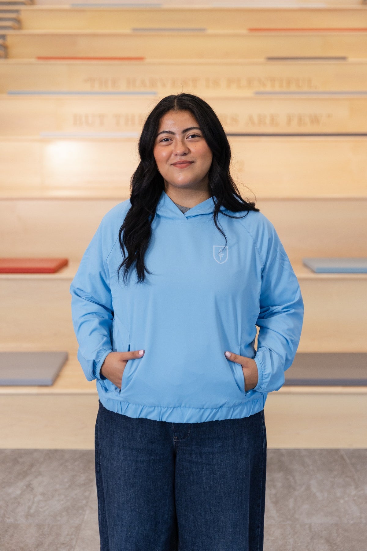 Women's Carolina Blue Windbreaker