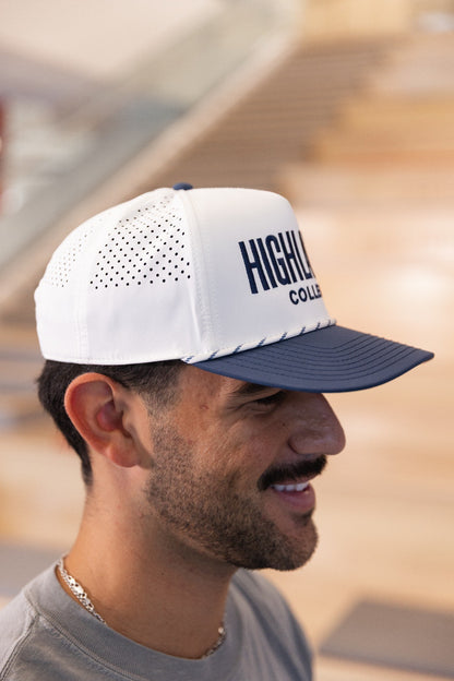 Branded Bills Blue/White Hat