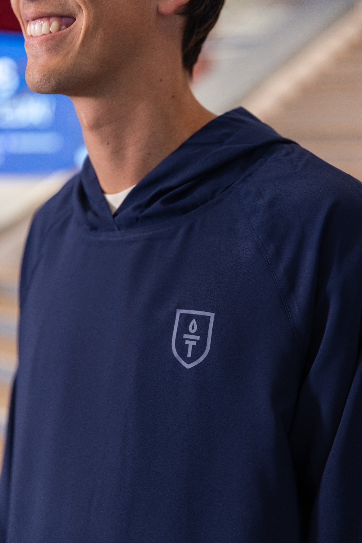 Men's Navy Windbreaker
