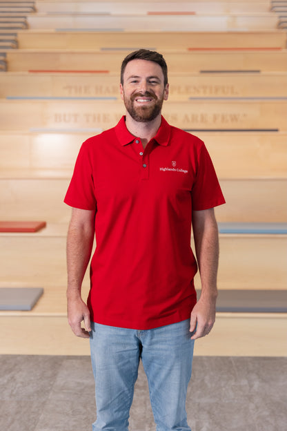 New Mercer & Mettle Red Polo