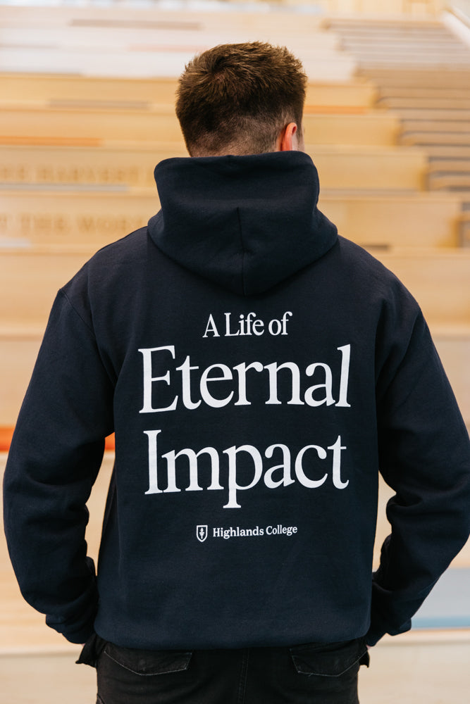 Navy Hoodie - Eternal Impact