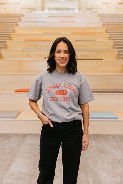 Collegiate Tee - Grey