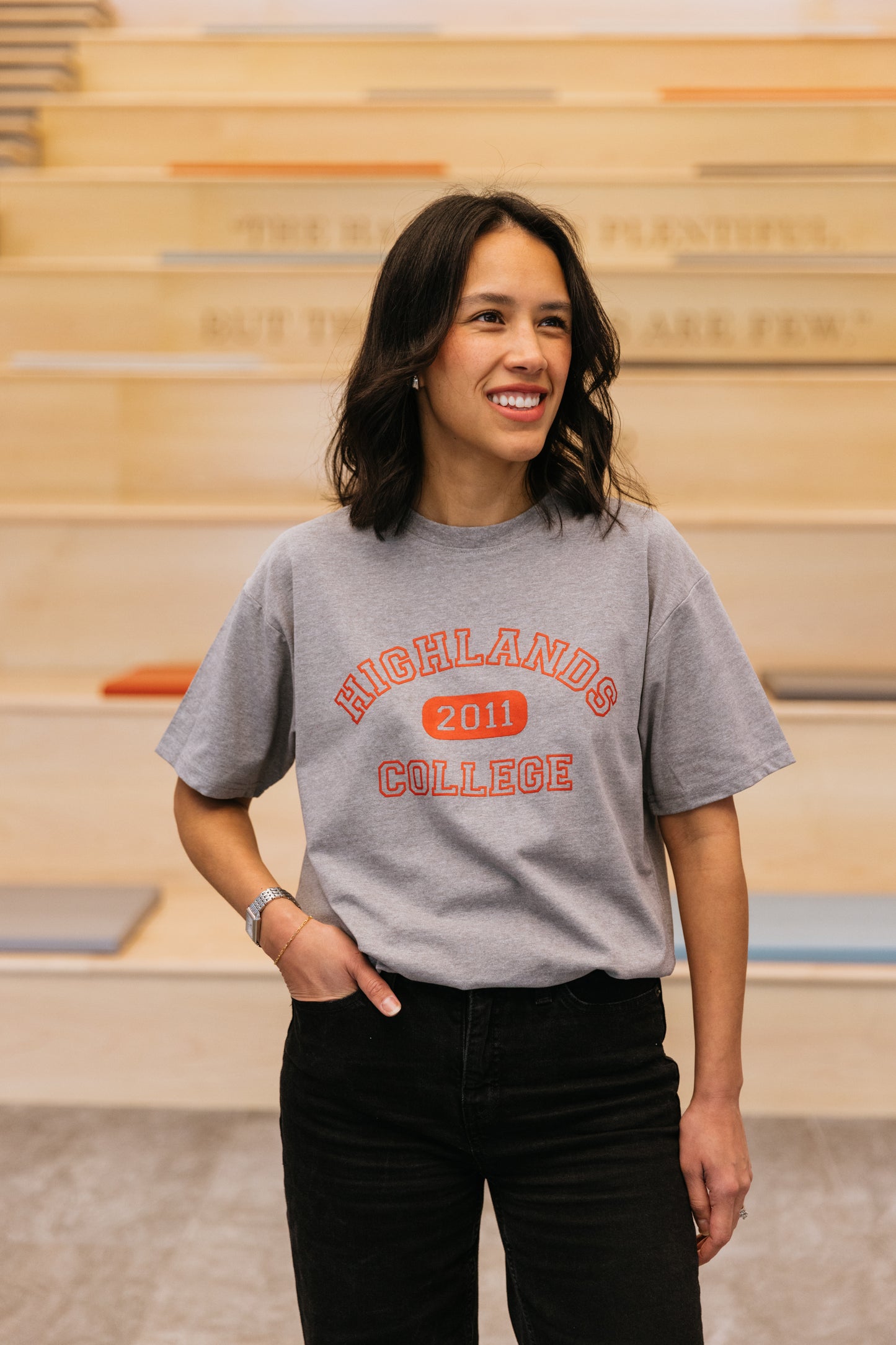 Collegiate Tee - Grey