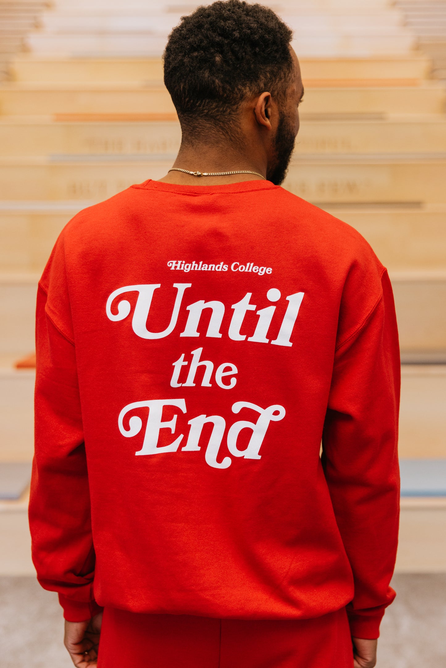 Until The End Sweatshirt - RED