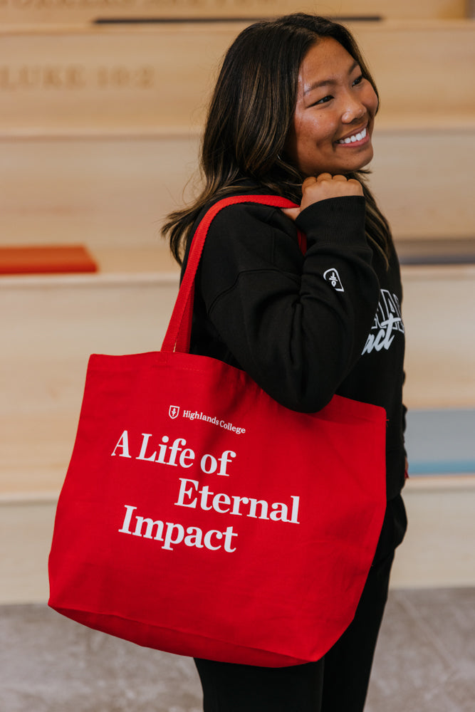 Jumbo Tote Bag - RED