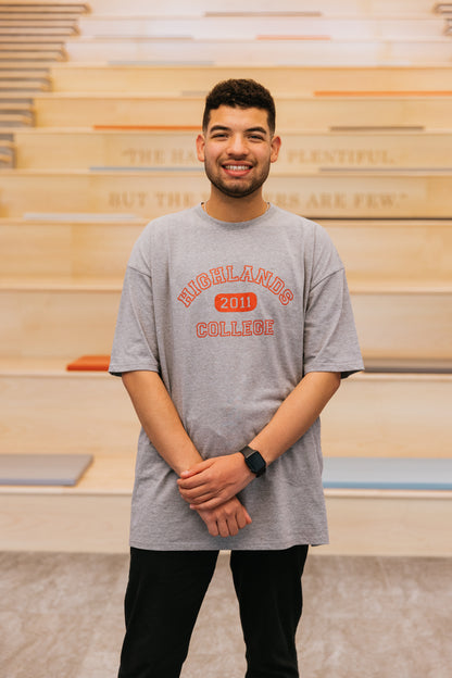 Collegiate Tee - Grey